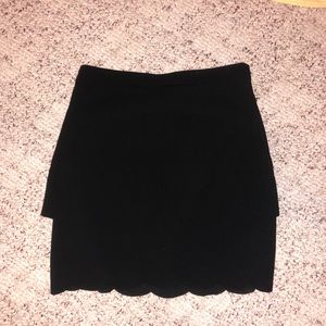 Scalloped Dress Skirt